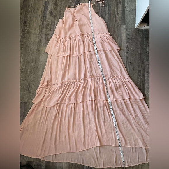 LOFT Blush Layered Maxi Dress - Picture 10 of 14